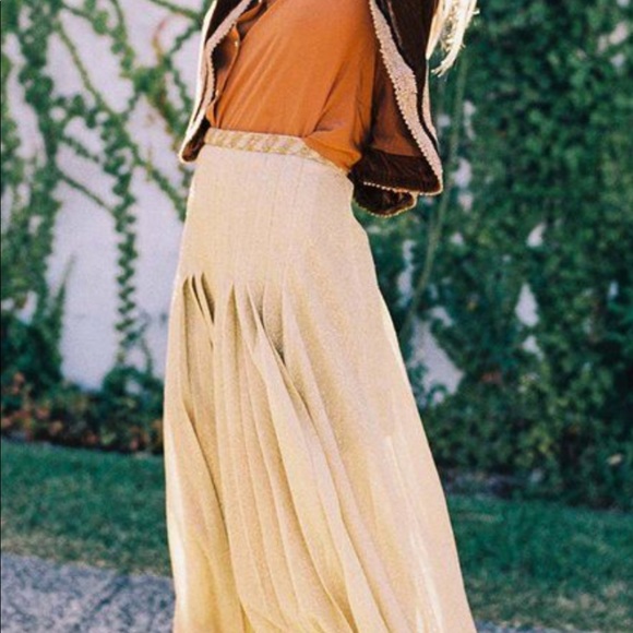Chasing Unicorns Dresses & Skirts - Chasing Unicorns Gold Fever Maxi skirt